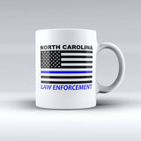North Carolina Law Enforcement Coffee Mug - 150 TEES GIFTS & MORE