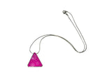Picture Necklace Pendant Triangle Shape - 150 TEES GIFTS & MORE