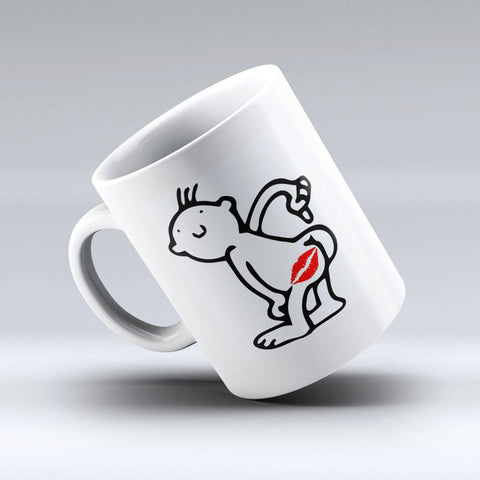 Kiss My Ass funny Coffee Mug