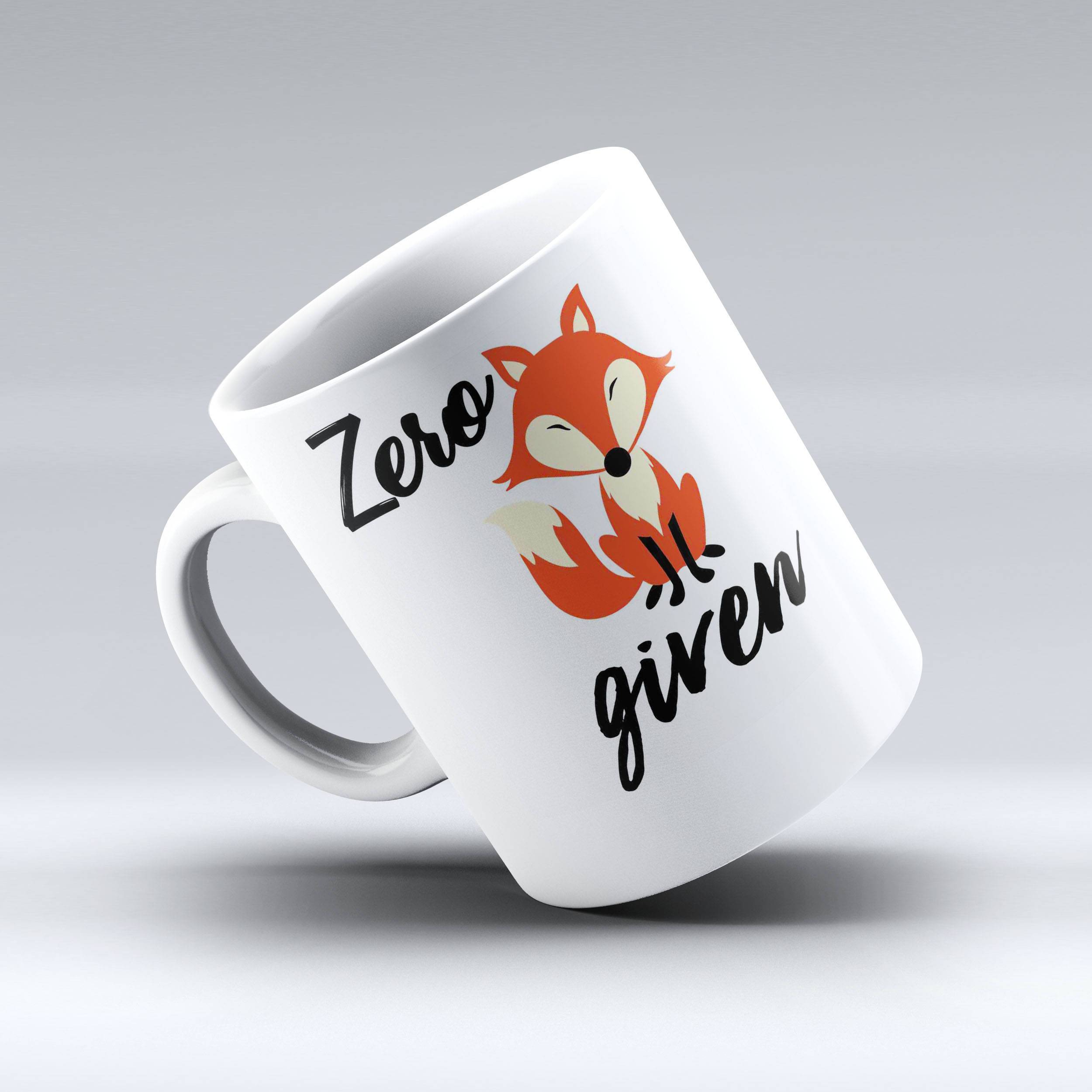 Coffee Mug - Zero Fox Given coffee mug - Cute Coffee Mug - 150 TEES GIFTS & MORE
