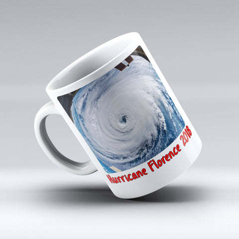 Hurricane Florence Mug  I Survived Hurricane Florence 2018 - 150TEES.COM